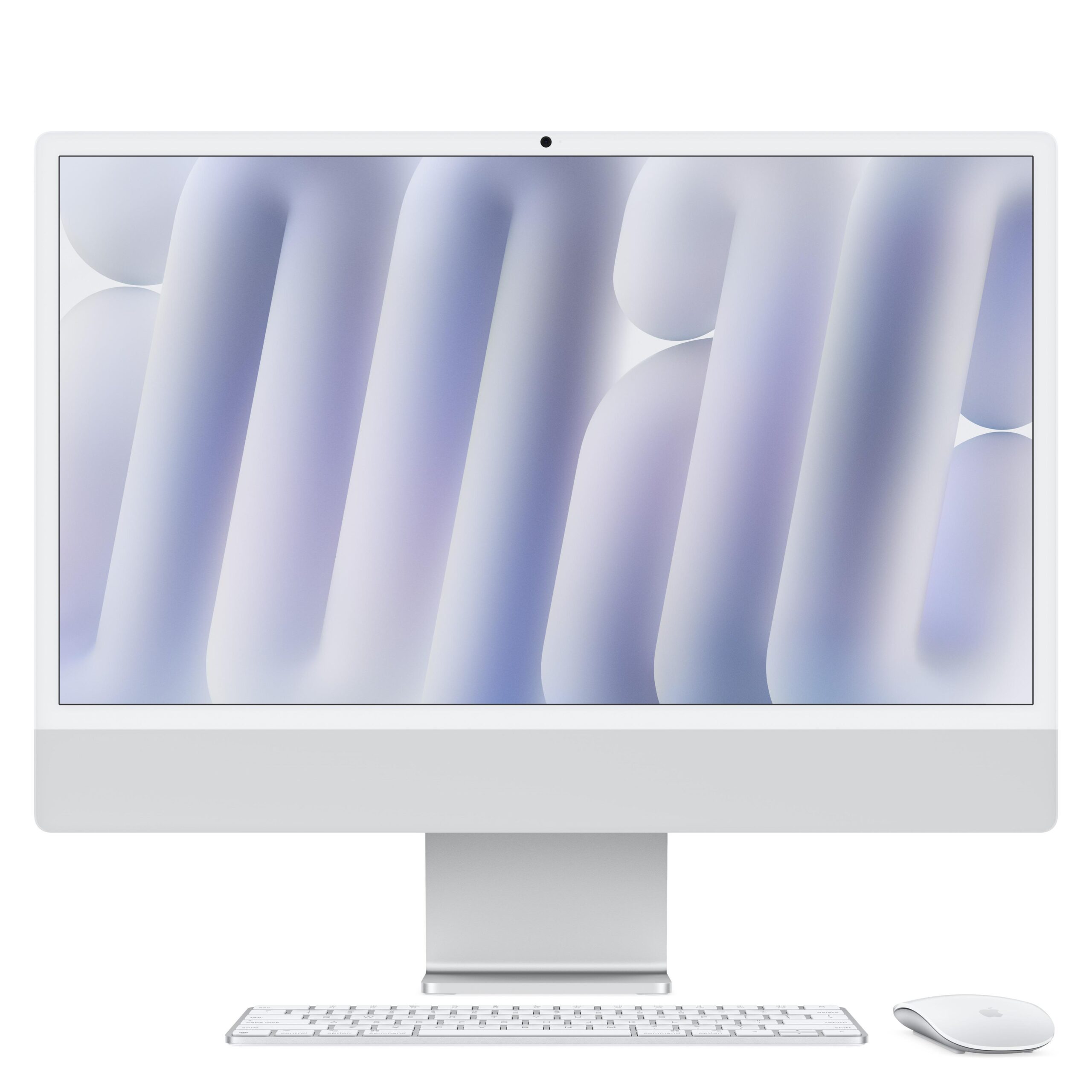 mwuc3tua-f-4fba7b21.jpg Apple iMac 24'' Retina 4.5K Apple M4 / 8-Core CPU 8-Core GPU / 24GB / 256GB SSD / Silver Z1E2000YC - Görsel 1