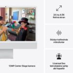 Apple iMac 24'' Retina 4.5K Apple M4 / 10-Core CPU 10-Core GPU / 32GB / 512GB SSD / Silver Z1K1000NM - Görsel 7