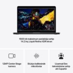Apple MacBook Pro 14'' 16-Core CPU 40-Core GPU Apple M4 Max 64GB 1TB SSD - NANO TEXTURE S.Black Z1FG000Z8 - Görsel 6