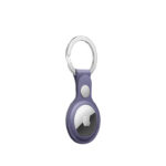 Apple AirTag Leather Key Ring - Wisteria - Görsel 2